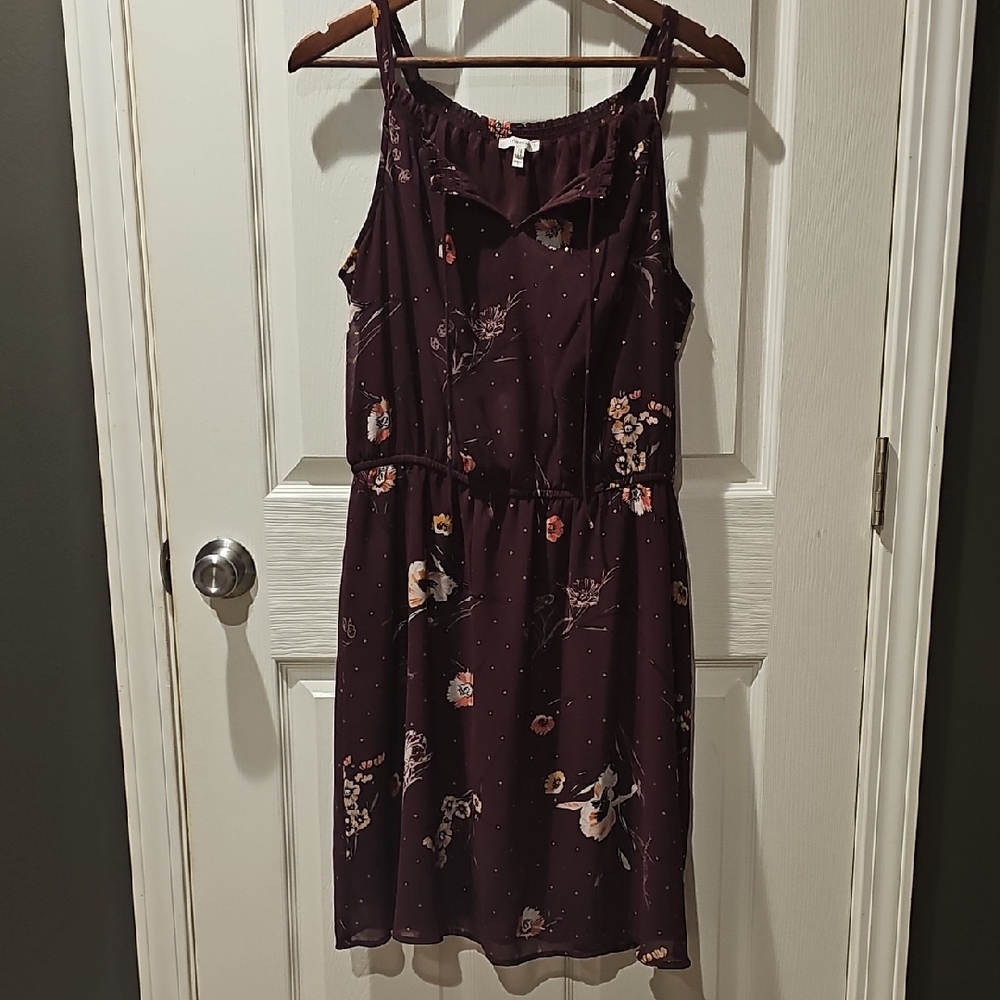 Maurices Purple Sundress Sleeveless Midi